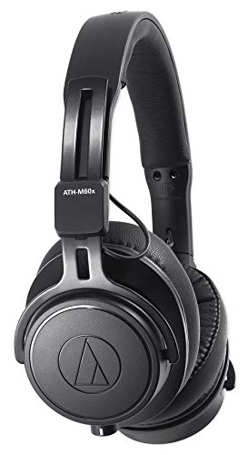 Audiosavings Bundle: Audio Technica ATH-M60X Closed-Back Pro Monitor Headphones w/Detachable Cables Bundle with Rockville RDAC5B DAC Digital to Analog Converter USB/Optical/RCA/Headphone (2 Items)