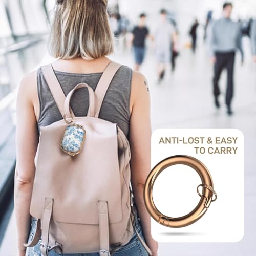 for AirPods Pro 2/1 Case Cover with Lock, Magsafe Compatible,Blue - color: Blue, size: AirPods Pro 2/1 Case (2019/2022/2023)
