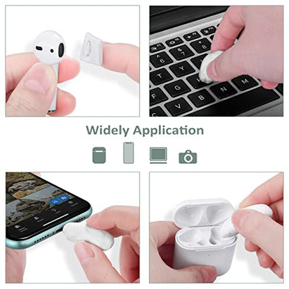Cleaner Kit for Earbud Putty: Cleaning Putty Remove Ear Wax Compatible with Air- Pods - Earbud Cleaning Putty for Headphones Earphone Charging Case & Phone Camera Keyboard Hearing Aids (96 Pcs)