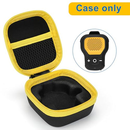 Storage Hard Case Compatible with DeWALT Bluetooth Speaker, Magnetic Clip-On Wireless Portable Mini Speaker Storage Holder Bag - Box Only