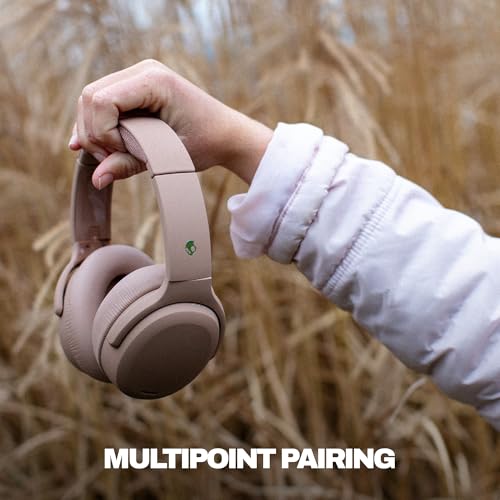 Skullcandy Crusher ANC 2 Noise Cancelling Wireless Headphones - Primer | Multi-Sensory Crusher Bass, Over-Ear Fit, Bluetooth, 60 Hours Battery, Working Out, Gym, Travel, Studying, Music, Gaming - color: Primer