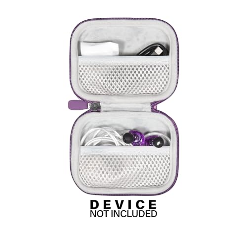 case for KZ ZS10 Pro, Linsoul 4BA+1DD 5 Driver in Ear Monitor, HiFi Metal Earphones(Purple) - color: Purple