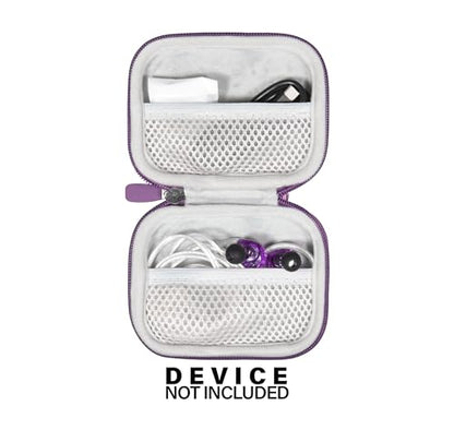 case for KZ ZS10 Pro, Linsoul 4BA+1DD 5 Driver in Ear Monitor, HiFi Metal Earphones(Purple) - color: Purple