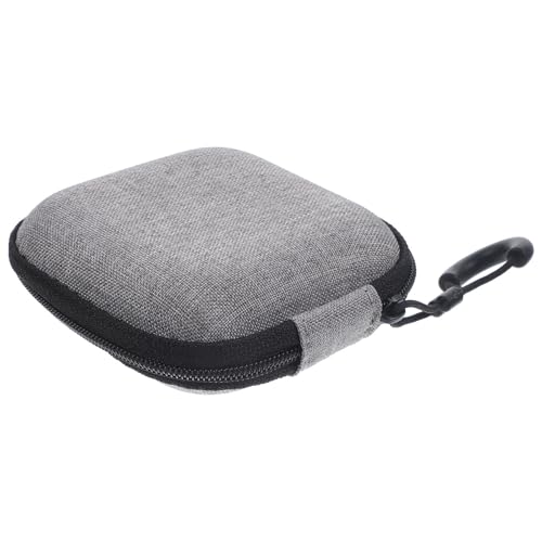 OUNONA Portable Earbuds Case Travel Cable Organizer with Hard Eva Shell and Oxford Cloth Material, Convenient to Carry and Easy to Open, for Earphones and Small Items During Travel