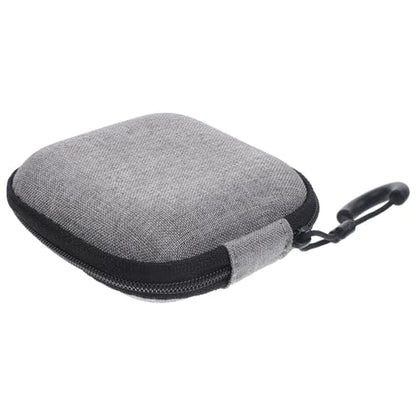OUNONA Portable Earbuds Case Travel Cable Organizer with Hard Eva Shell and Oxford Cloth Material, Convenient to Carry and Easy to Open, for Earphones and Small Items During Travel