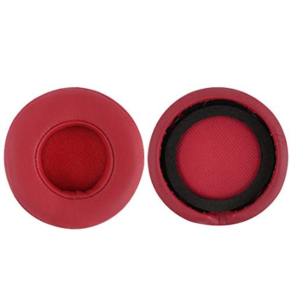 Geekria Replacement Ear Pads for Monster Beats MIXR Headphones Ear Cushions, Repair Parts (Red) - color: Red