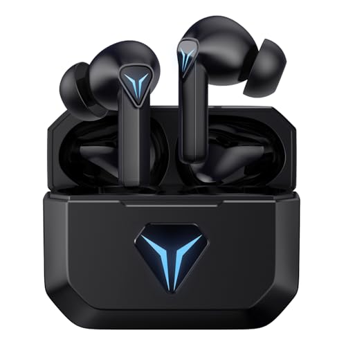 Wireless Earbuds Bluetooth 5.3 G100 Gaming Music Dual Mode,Deep Bass in-Ear Headphones,RGB Light Charging Case, Clear Call Earphones by Noise Canceling Mic ENC for iPhone Android Sumsung