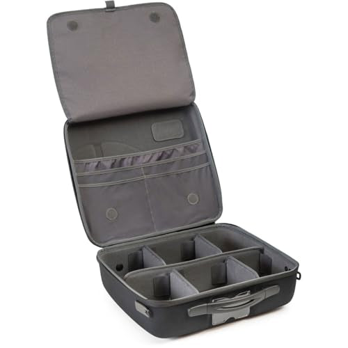 Shell-Case Standard 300 Model 340 Microphone with Pouch and Divider | Shell-Case Model 340 with dividers and pouch for protection, transport and organization