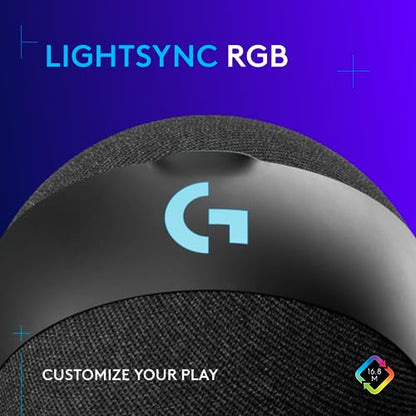 Logitech G Yeti Orb Condenser RGB Gaming Mic with LIGHTSYNC, USB Mic for Streaming, Cardioid for PC/Mac - Black (Renewed)