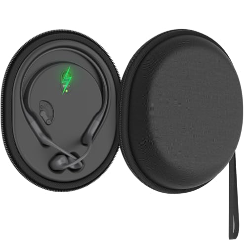 Charging Case Compatible with Shokz OpenSwim Pro, FEFAIA Magnetic Fast Charging Station Built in 2000mAh, Charger Stand Dock Cable for Aftershokz Aeropex AS800/S803, OpenRun Pro/OpenRun/Mini Headphone
