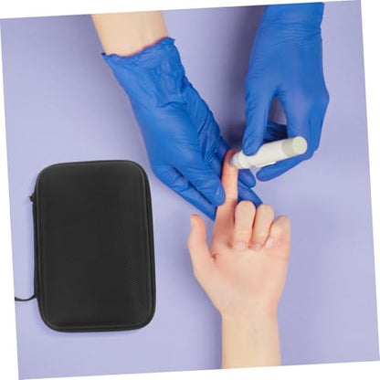 2pcs Portable Eva Hard Shell Storage Case for Blood Earbuds Weather Resistant Design Compact Organizer for Travel Trips