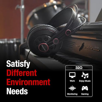 Superlux HD681 Wired Semi-Open Studio Monitor Headphones, 50mm Drivers, 32Ω - size: HD681