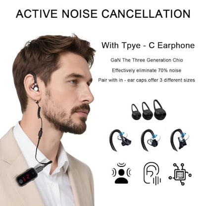 Super Mini Walkie Talkies Pro, 6 Pack Two Way Radio with Earpieces | Waterproof Communication Device for Adults, Outdoor Activities, Hiking, Baseball, Restaurant Use - color: 6pcs
