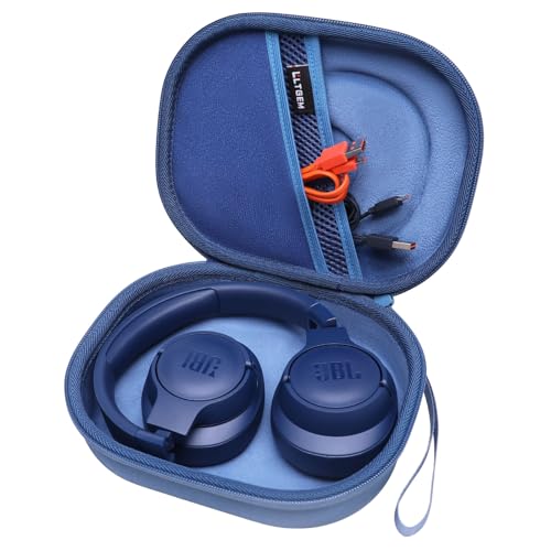 Case for JBL Tune 770NC/510BT/720BT/520BT/670NC/520C Headphones Blue | Hard Carrying Travel Case for JBL Live 770NC/670NC/680NC/780NC Headphones - color: Blue