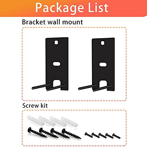 Dinghose Wall Brackets Compatible with Bose Surround Speakers 700，OmniJewel Lifestyle 650 Home Entertainment System (Black) - color: Black