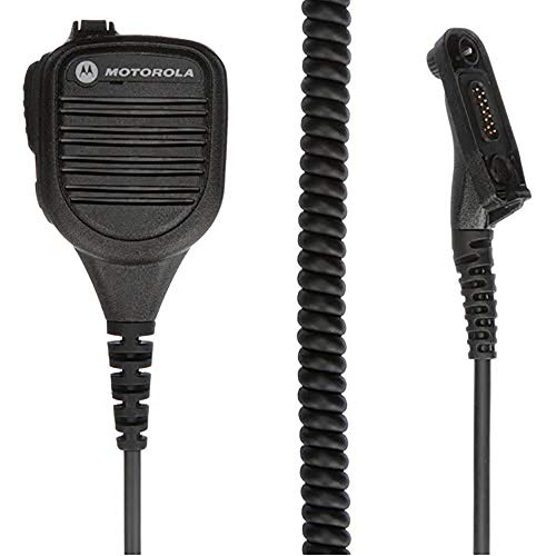 Motorola PMMN4065A Remote Speaker Microphone with Impres Audio (Black) - color: PMMN4065A