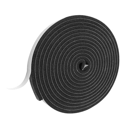 Foam Insulation Tape self Adhesive,1/2In x 1/4In x16.4Ft Weather Stripping for Doors and Windows,Sound Proof soundproofing Door Seal,Weatherstrip,Pipe Cooling, Air Conditioning Seal Strip - size: 1/2 in x 1/4 in x 16.4 ft