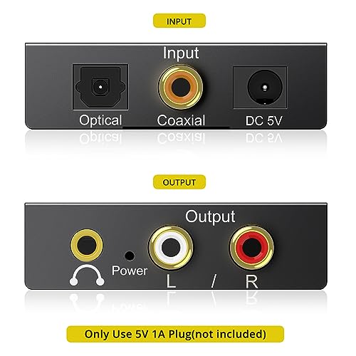 PROZOR 디지털 투 아날로그 오디오 컨버터 - size: Aluminum Alloy Shell, style: 2.0CH PCM