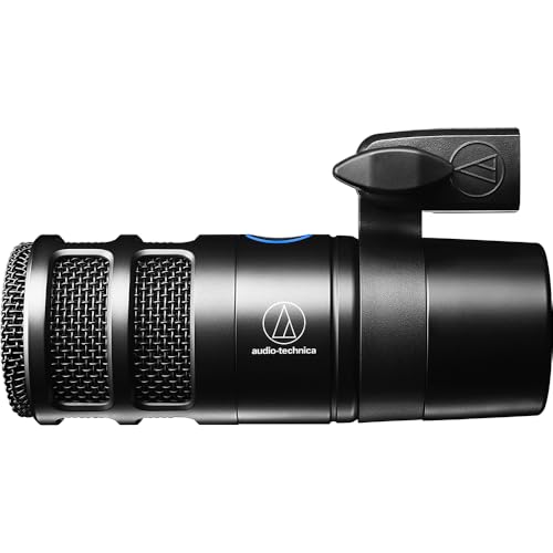 Audio-Technica AT2040USB Hypercardioid Dynamic Podcast USB Microphone, Black Bundle with 2 YR CPS Enhanced Protection Pack