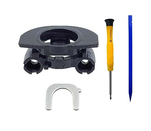 Plastic Left Hinge Swivel + XM4 U Shaped Metal Hinge Lock Grove Replacement for Sony WH-1000XM4 WH1000XM4 Headphone (Left)