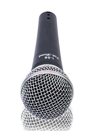 Fat Toad Vocal Microphones (Live ResponsePRO Edition) 3-Pack – Cardioid Dynamic Handheld Mics with Clips & 20ft XLR Cables for Studio, DJ & Karaoke Use