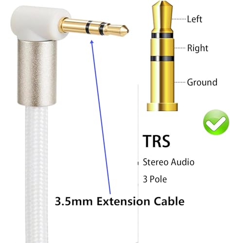 3.5mm Headphone Stereo Audio Y Splitter Adapter Cable 7.87in