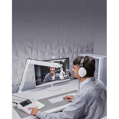 RØDE PSA1+ Professional Studio Boom Arm with Spring Damping, White - color: White, style: PSA1+