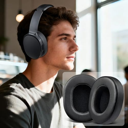 SOULWIT Earpads for Skullcandy Crusher Evo/Hesh ANC/Hesh Evo - Black | for Skullcandy Crusher(Wireless/ANC/Evo/540), Hesh(3/ANC/Evo), Venue ANC Headphones - color: Black