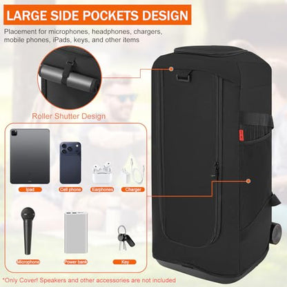 Speaker Carry Cover Travel Bag Compatible with JBL Party Box 320 | Portable Speaker Dust Case Fits for JBL Party Box 320 for Outdoor Travel - size: For JBL Partybox 320