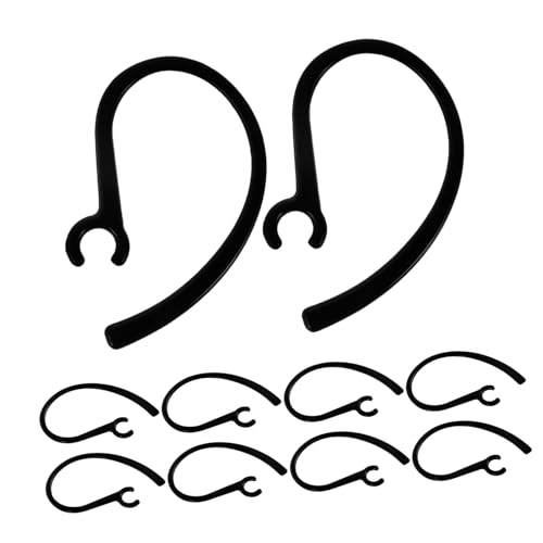 Silicone Ear Hook Covers 10pcs for Earphones, Anti-Slip