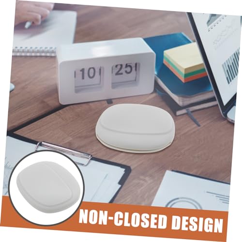 Mikikit Silicone Earphone Organizer Bag Durable Travel Accessories Case for Data Cables Earbuds and Items Flexible Non Tangling Storage Tranquil