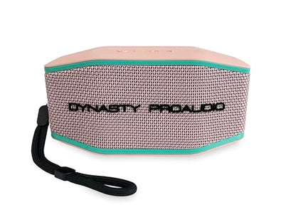 DYNASTY PROAUDIO SB-108 Portable Bluetooth Speaker, IPX7 Waterproof Bluetooth 5.3 with Deep Bass, Stereo Pairing, AUX/TF, Long Battery — Small Outdoor Speaker for Camping, Shower & Travel (Pink) - color: Pink