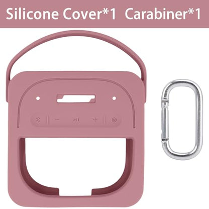 Silicone Cover for Bose SoundLink Micro 2nd Bluetooth Speaker | Scratch-resistant, Unhindered Sound, Silicone Construction, Portable Carrying Silicone Cover, Pink Silicone Cover - color: Pink Cover