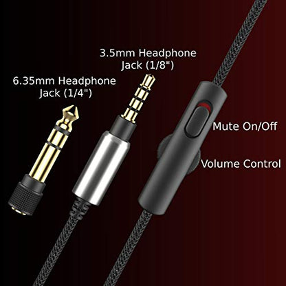 PHILIPS Over The Ear Studio Headphones for Recording Open Back Gaming Headset with Microphone Studio Monitor Headphones for PC DJ Music Piano Guitar with Detachable Mic and Audio Jack SHP9600MB - style: SHP9600MB|Performance Audio