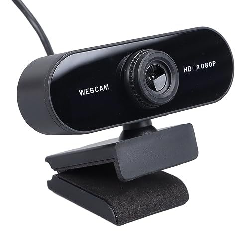ZJchao Web Camera for Desktop Computer, 1080P HD, Built-in Microphone, Easy to Install, Compatible with OS X, Ideal for Video Recording, Conferencing, Streaming