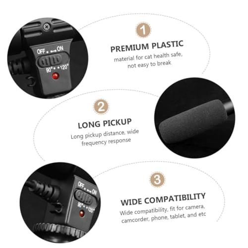 Camera Microphone for DSLR and Camcorder, Interview Recording