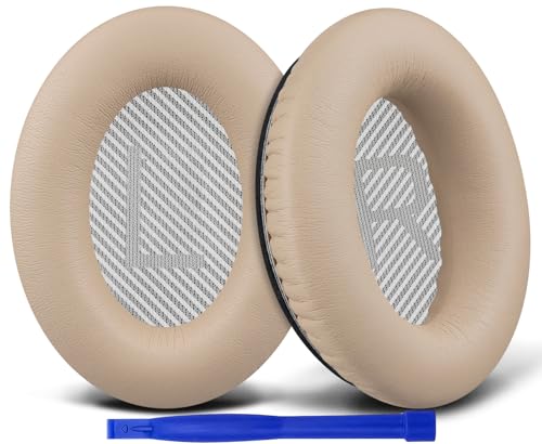 Earpads for Bose SoundLink AE2 - Beige | for SoundLink Around-Ear II (Model BA2) Over-Ear Headphones - color: Beige