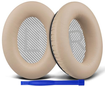 Earpads for Bose SoundLink AE2 - Beige | for SoundLink Around-Ear II (Model BA2) Over-Ear Headphones - color: Beige