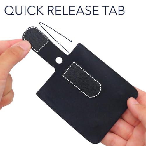 URSA Live Pouch: Premium Belt & Instrument Strap Pouch for Wireless Transmitters & Receivers. Quick and secure removal and attachment. Compatible with Line 6, Sennheiser, Shure & More - color: Medium