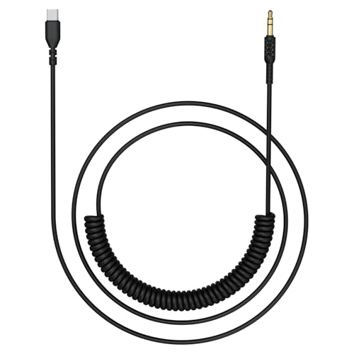 Replacement USB C to 3.5mm Audio Cable Cord Compatible with Marshall Major V/IV/III/II/I, Major 5/4/3/2/1, Monitor II/I, Monitor 2/1 Headphones