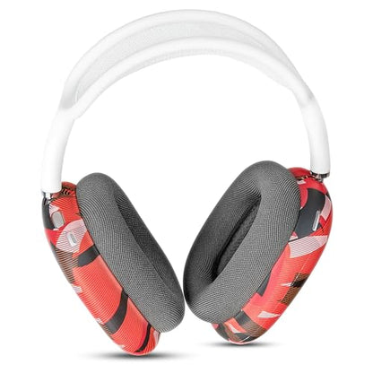 WC ShellZ Max - Protective Shell Covers for AirPods Max 1 & 2 | Made by Wicked Cushions | Made with Premium Silicone | Red Prism - color: Red Prism