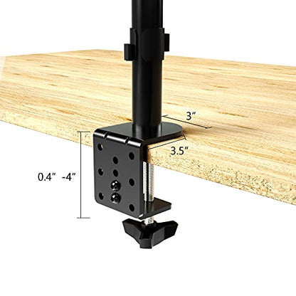 Suptek Heavy Duty Monitor Mount Desk Clamp Universal C-Clamp Base Stand Mounting Accessory fit for Suptek Monitor Arm Mount, Black (MD6JJ)