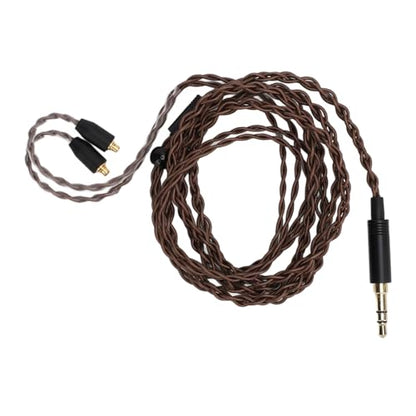 MMCX Earphone Cable Replacement Cable for SE535, UE900, TINHIFI T2, 3.5mm to MMCX, 1.2M