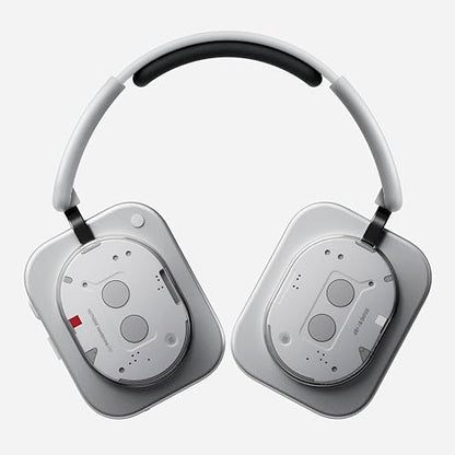 Nothing Headphone (1) Hybrid Active Noise Cancelling Headphones, Wireless Over-Ear Headphones with 6 Mics, 80Hrs Playtime, Hi-Res Audio, KEF-Tuned, Spatial Sound, Comfort Fit & Fast Charging White - color: White