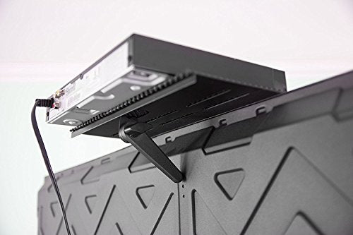 Mount Plus MP-05-01 Top Shelf TV Mounting Bracket 12-inch Wide Platform | Holds Speaker, Streaming Device | Made for Apple TV and Remote Control (1 Pack) - color: 1 Pack