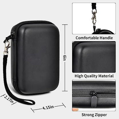 PAIYULE Travel Carrying Case for R36S RG353V RG353VS Handheld Game Console - color: Black, style: For R36s