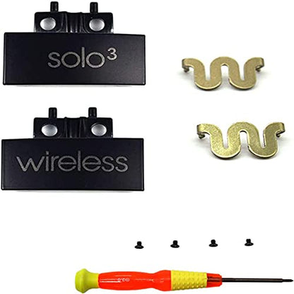 Adhiper Hinge Replacement for Solo3 Wireless Solo2 Wireless Headphone - color: Black