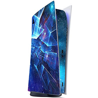 PlayVital Multidimensional Galaxy Full Set Skin Decal for ps5 Console Digital Edition, Sticker Vinyl Decal for ps5 Controller & Charging Station & Headset & Media Remote - color: Multidimensional Galaxy