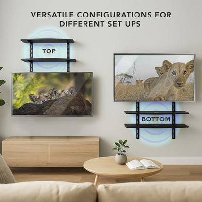 Mount-It! MI-8402 LCD, LED, Plasma TV Wall Mount Bracket - size: Dual