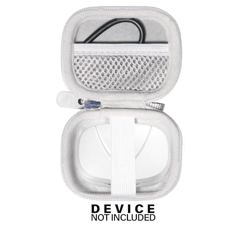 Case for Ltinist BX27 Wireless Earbud, Bluetooth 5.4 Headphones IP7 Waterproof Sport (Smoke White) - color: Smoke white